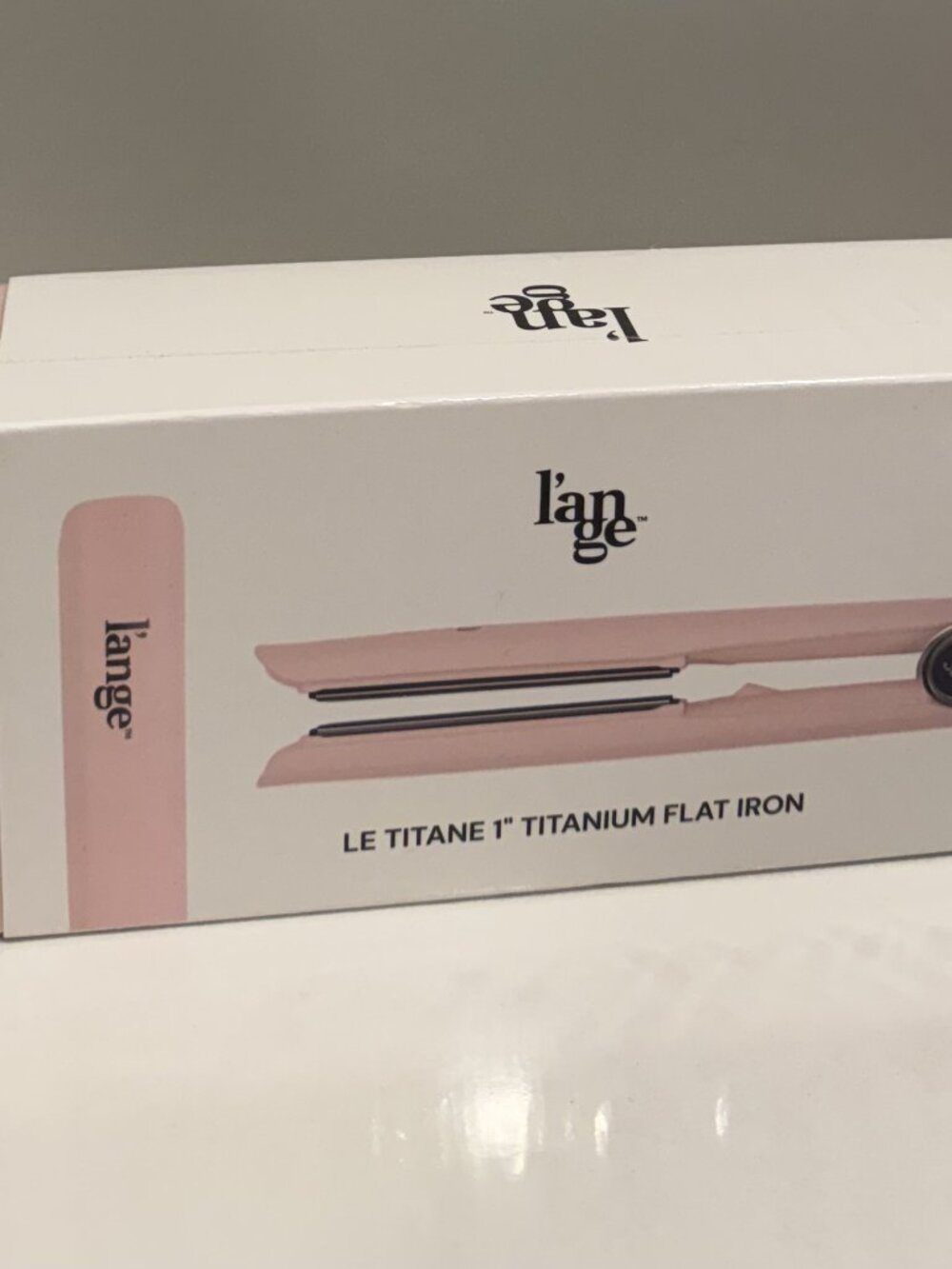 L'ANGE HAIR Le Titane Fer à friser plat en titane